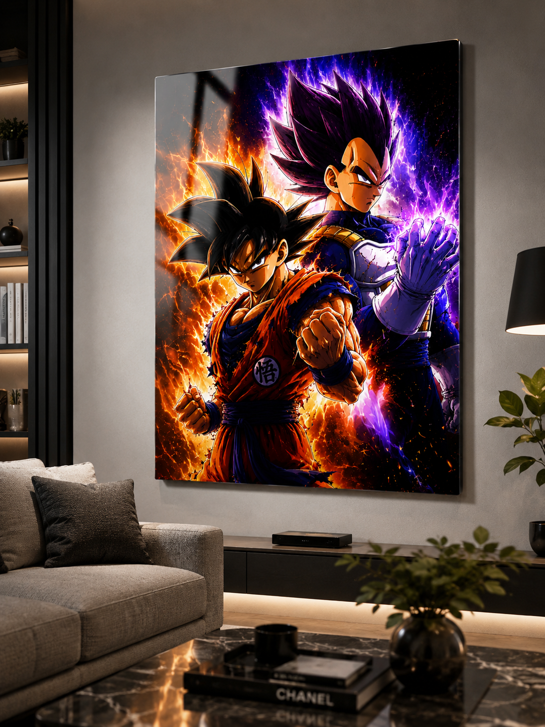 Goku Vegeta Power Clash — DBZ-PC-7314