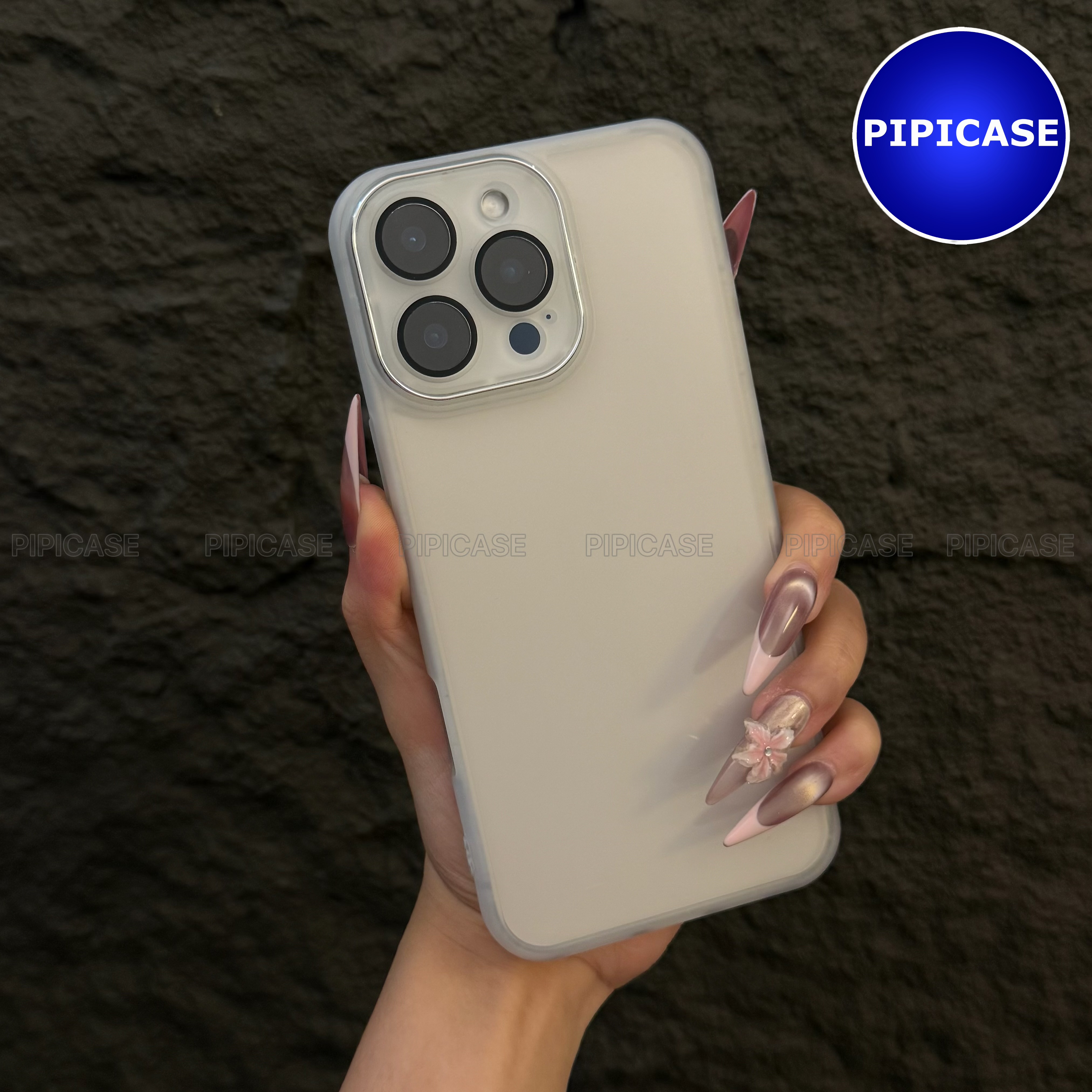 Ốp Lưng iPhone 15 Pro Max - Yummy - Trắng
