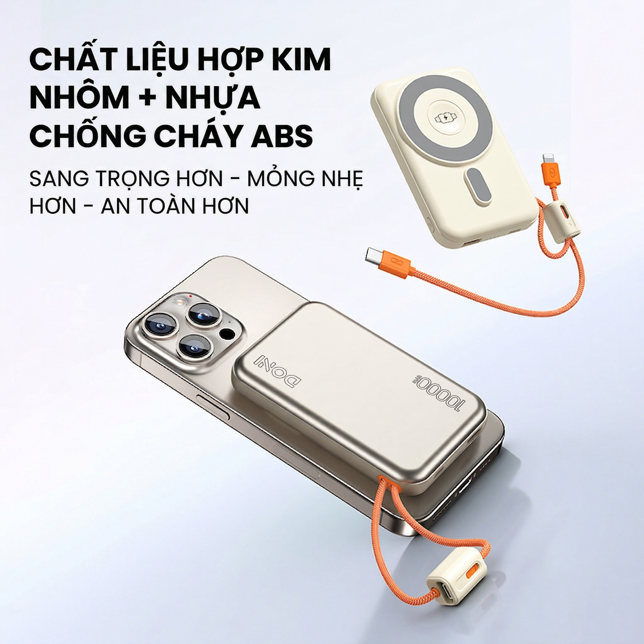 Sạc Dự Phòng Không Dây Từ Tính Doni Maggo 10000mAh_thumbnail_8