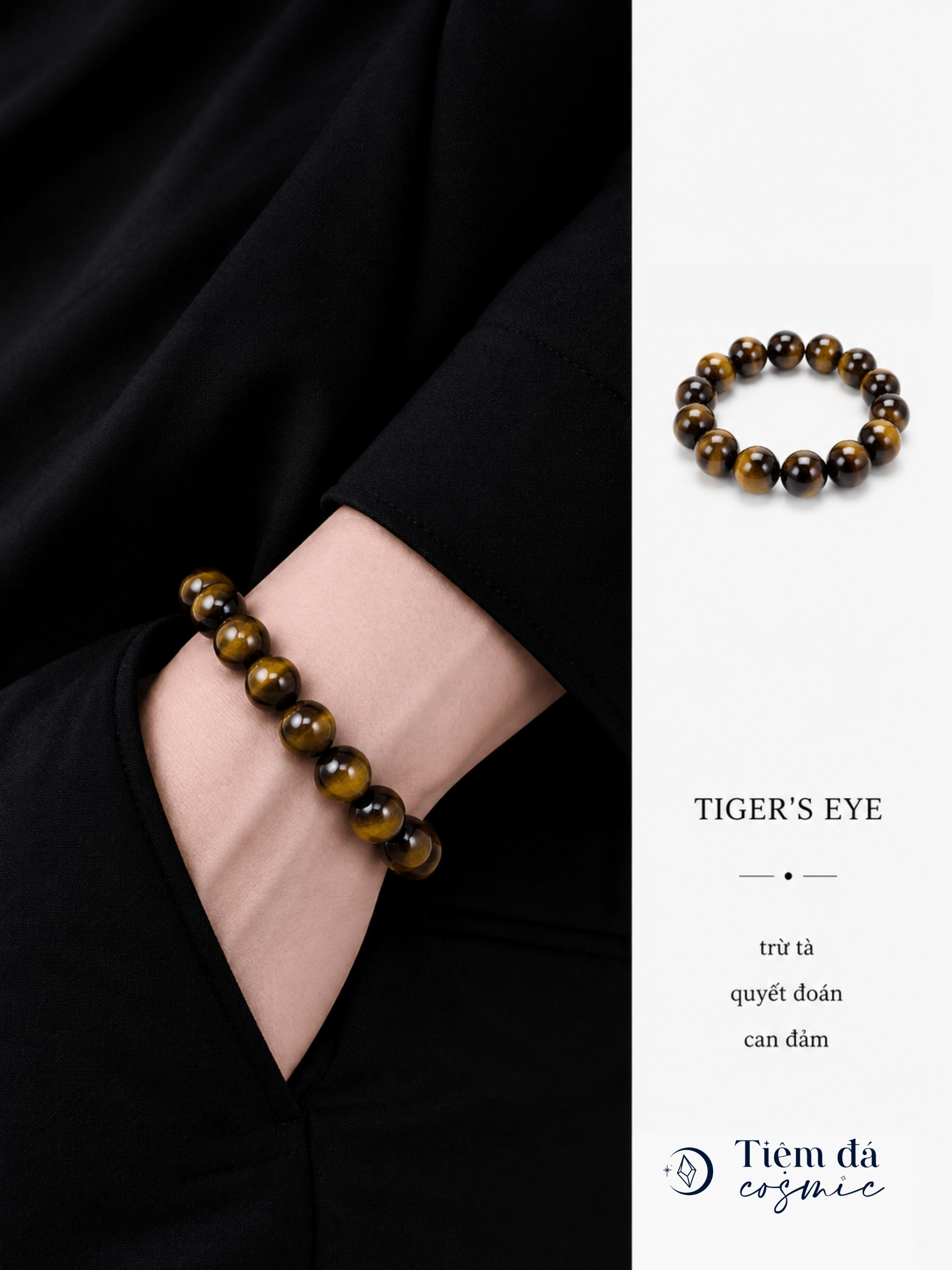 Vòng Đá Mắt Hổ Vàng Yellow Tiger Eye_thumbnail_3