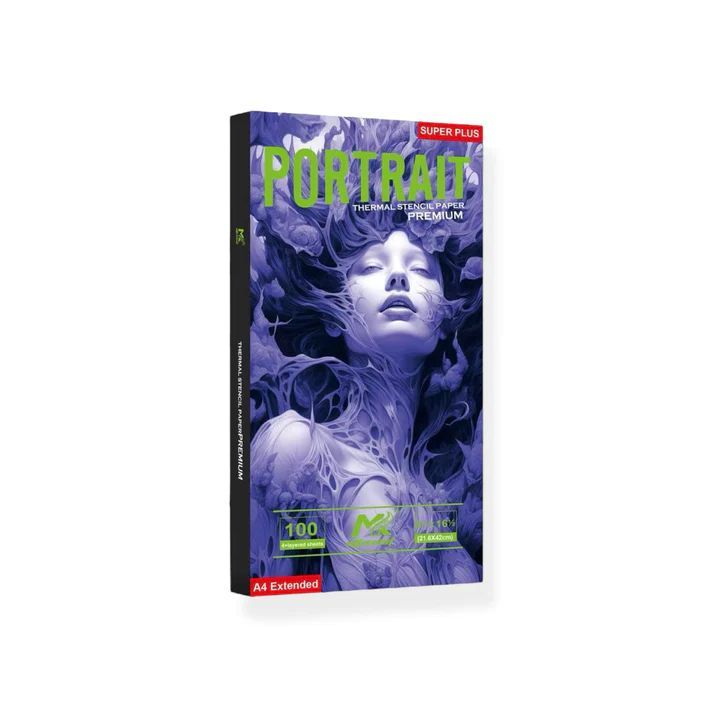 Giấy than PORTRAIT khổ dài (216 x 420mm) (A4+) - Giấy than nhiệt 4 lớp - Lẻ tờ