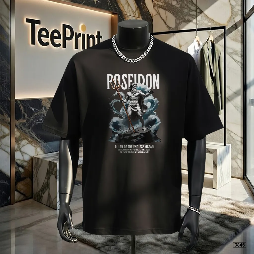 Áo thun nam form rộng classic TeePrint 3846