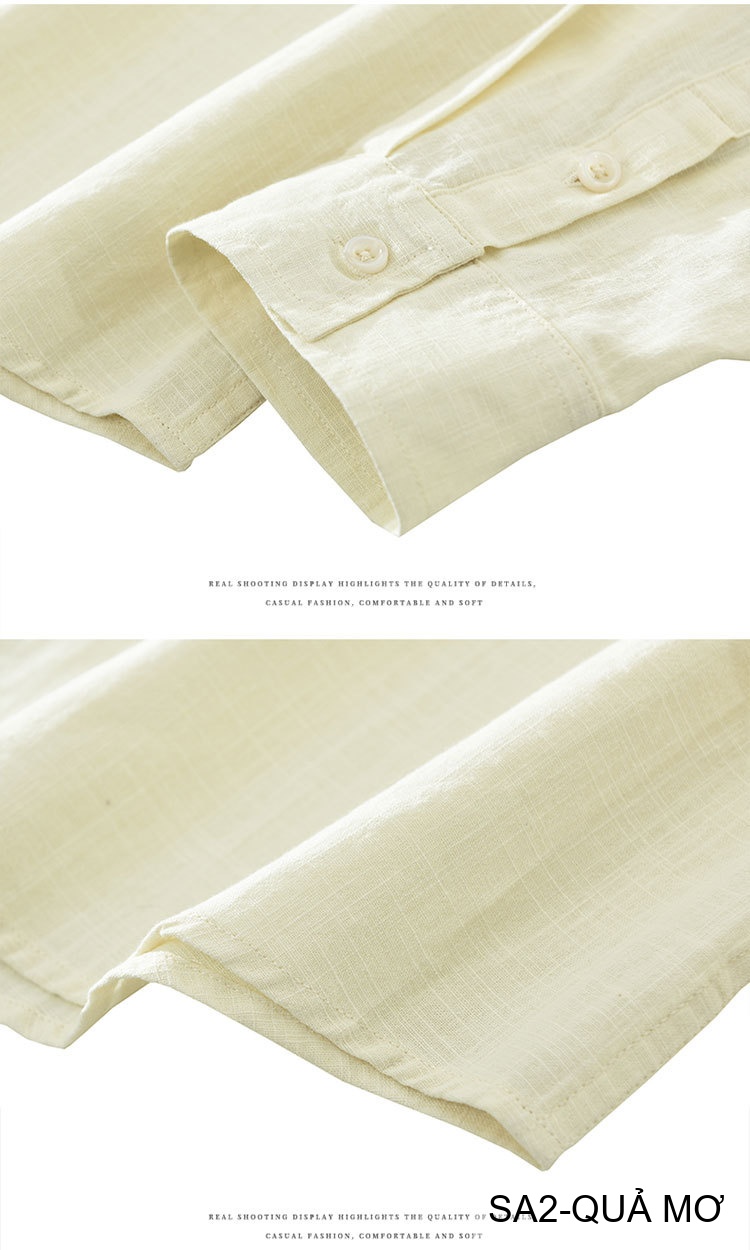 SA2 - Áo sơ mi nam dài tay thêu logo nhỏ, chất cotton mềm mại, dáng rộng thoải mái, phong cách Nhật Bản_thumbnail_20