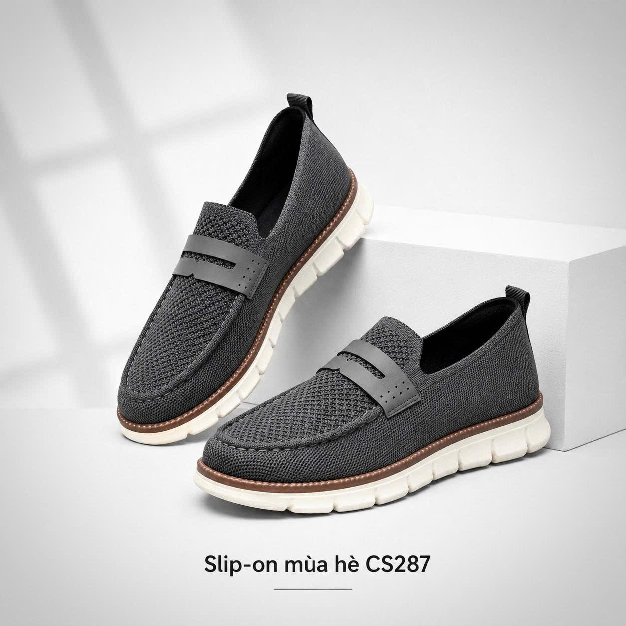 Giày lười nam hè, siêu nhẹ CS287