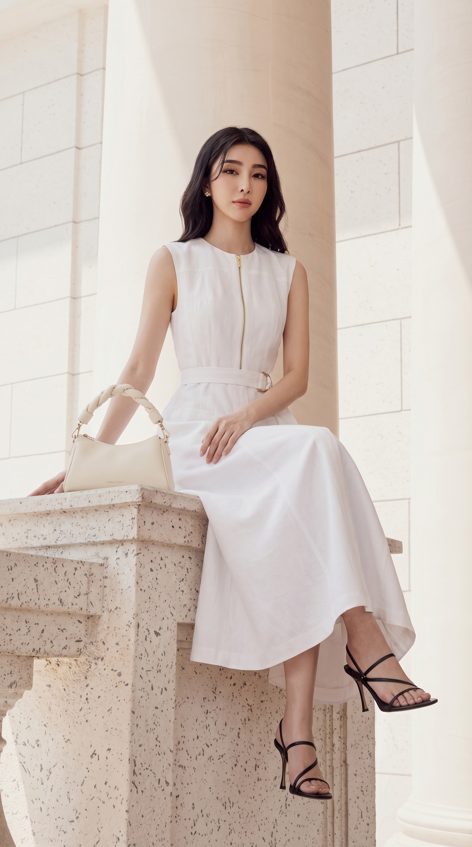 Đầm gile xòe 26201