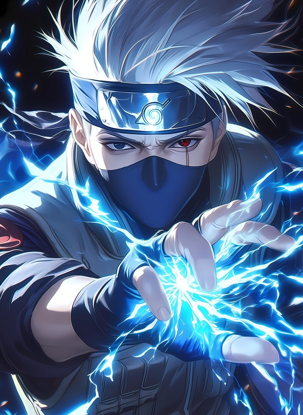 Kakashi Hatake Chidori Shadow Strike — ANM-KKS-031