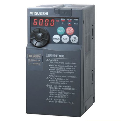 Biến tần Mitsubishi FR-E720-0.2K 0.2kW 3 Pha 220V