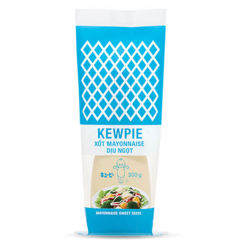 Xốt Mayonnaise XANH dịu ngọt Kewpie