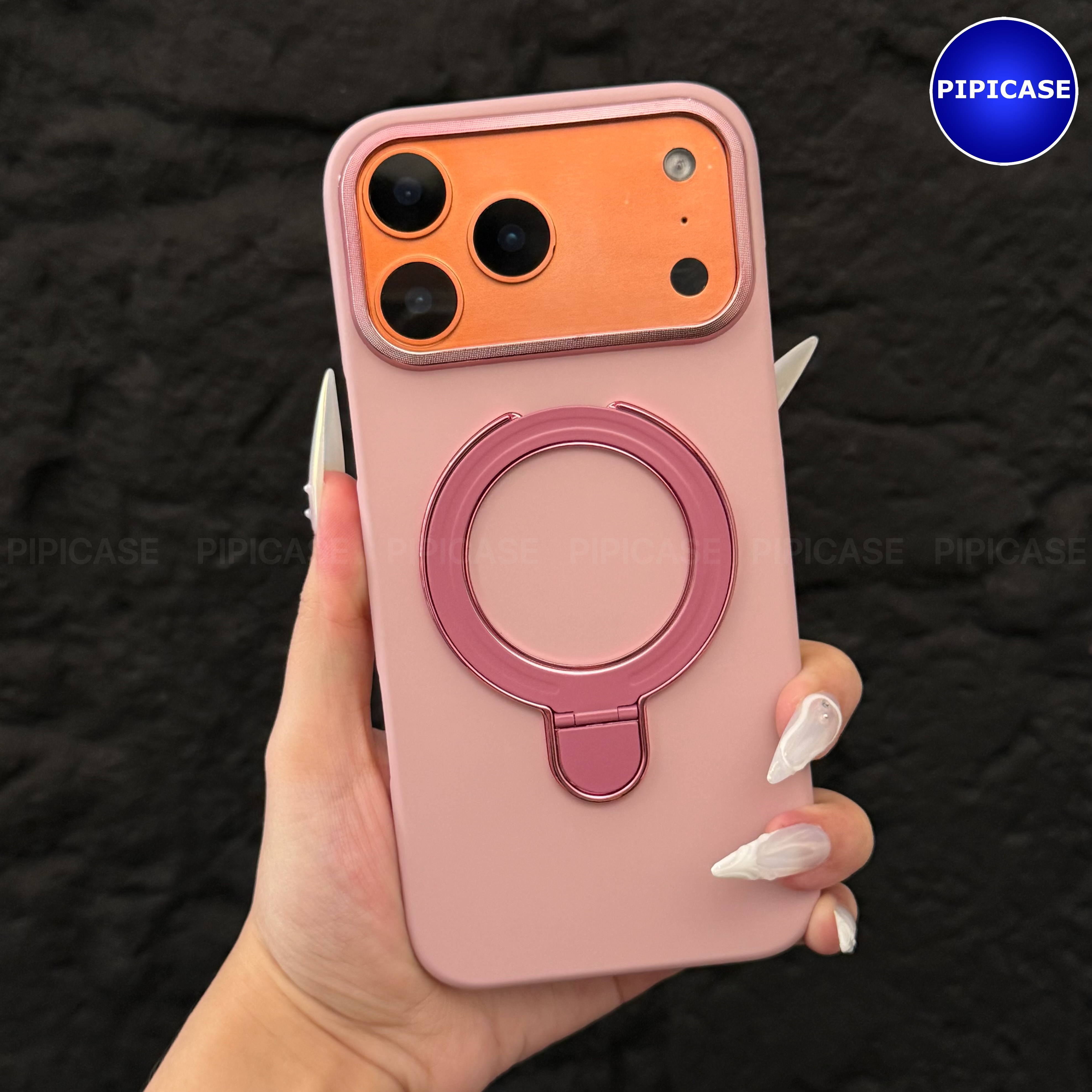 Ốp Lưng iPhone 17 Pro Max - Titan Force - Hồng_thumbnail_1