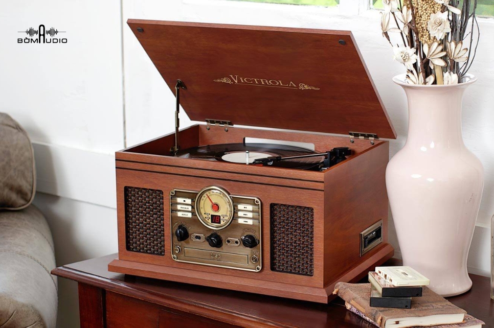 Mâm Đĩa Than VICTROLA 6-IN-1 NOSLGIC