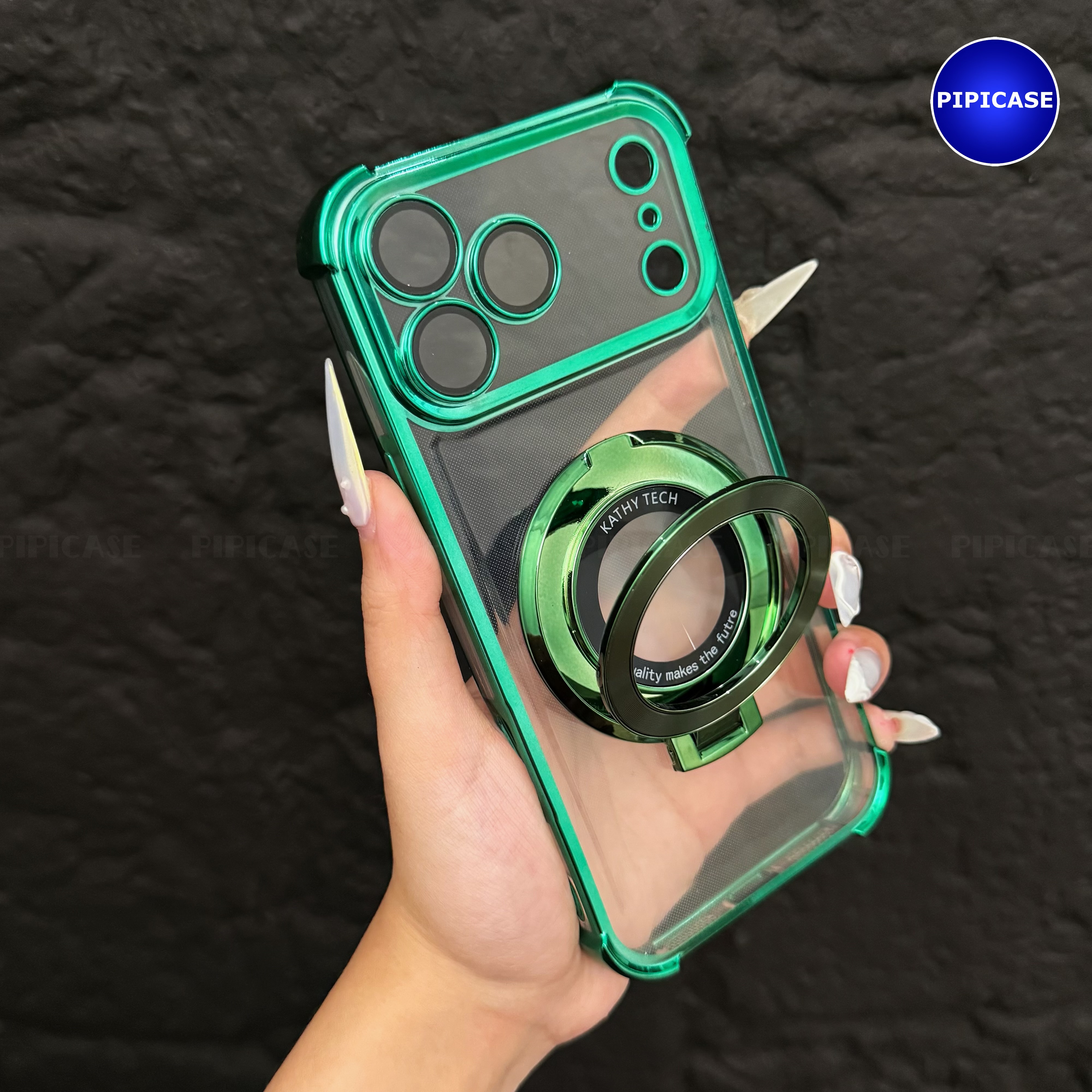 Ốp Lưng iPhone 17 Pro - Ven - Xanh Lá_thumbnail_8