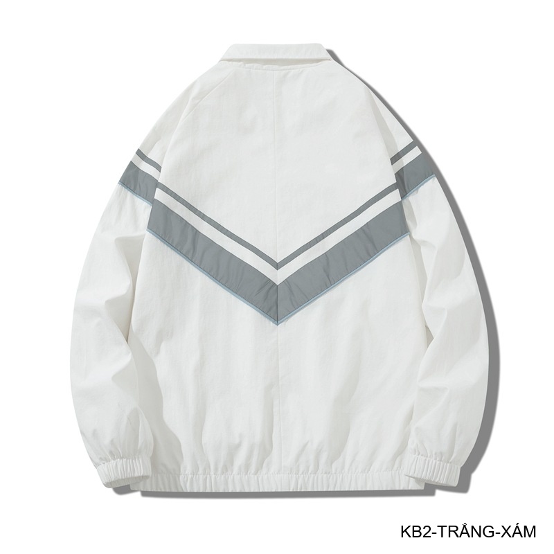 KB2 - Áo khoác nam cổ bẻ phong cách Hong Kong, form rộng, in họa tiết sọc V thời trang_thumbnail_7