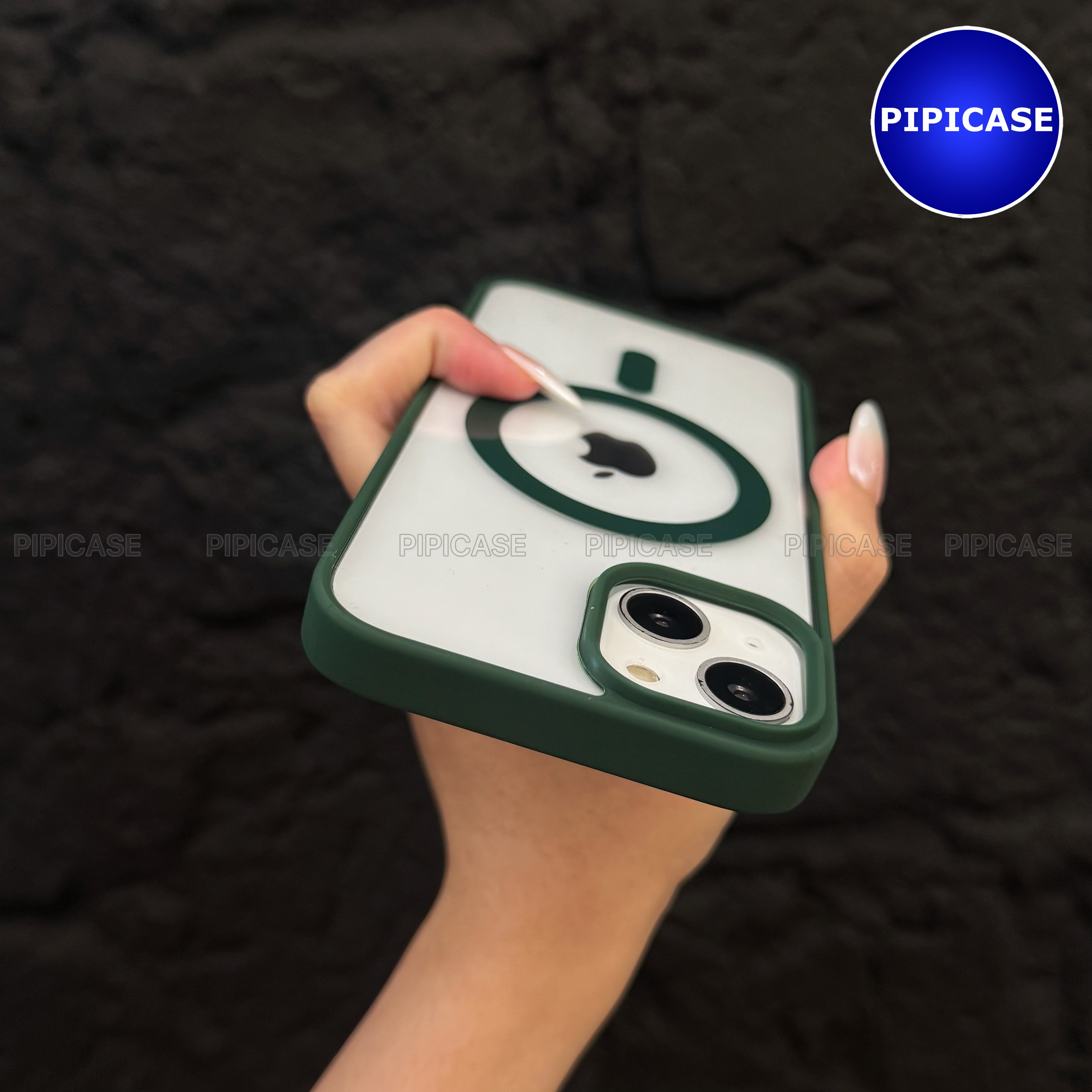 Ốp Lưng iPhone 15 Plus - Chic - Xanh Lá_thumbnail_15