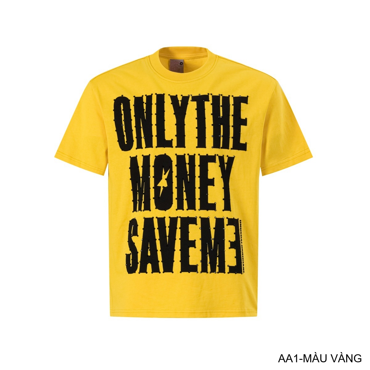 AA1 - Áo thun nam cổ tròn in chữ retro phong cách streetwear, cotton , dáng vừa vặn, 4 màu thời thượng_thumbnail_23