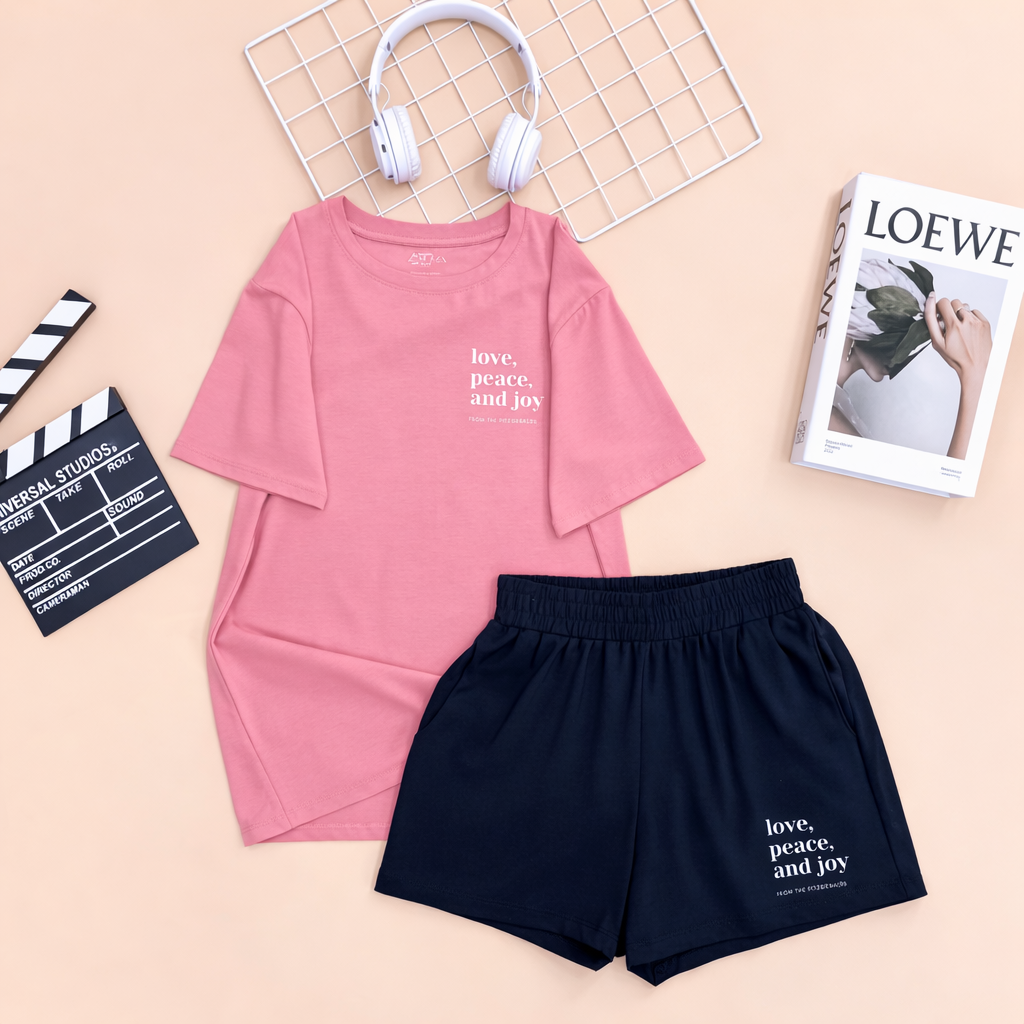 [Form rộng] Set bộ thun chữ 'Love, Peace, and Joy' - LOZA BP19_thumbnail_8