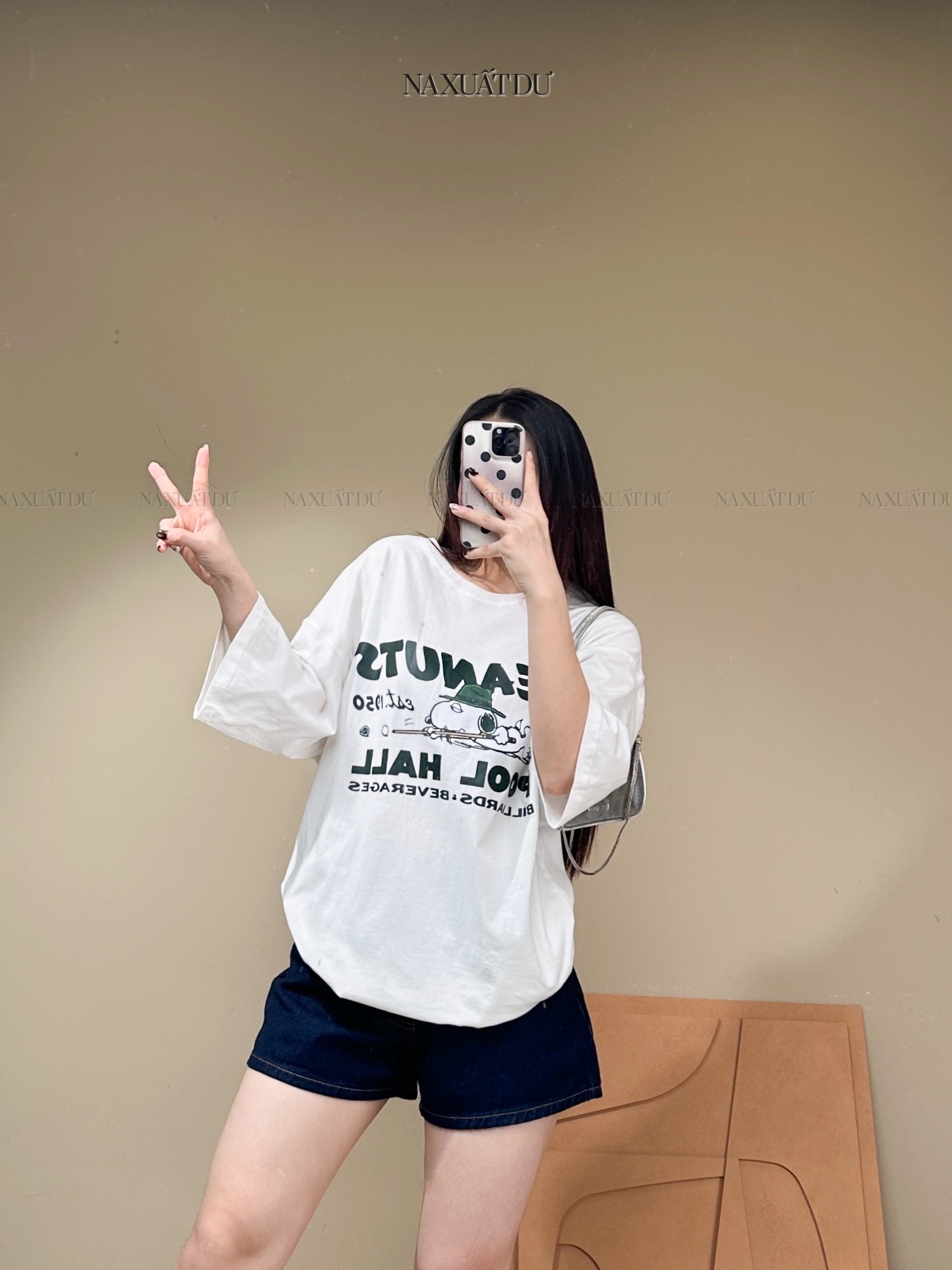 Áo thun freesize " Penut " - A165