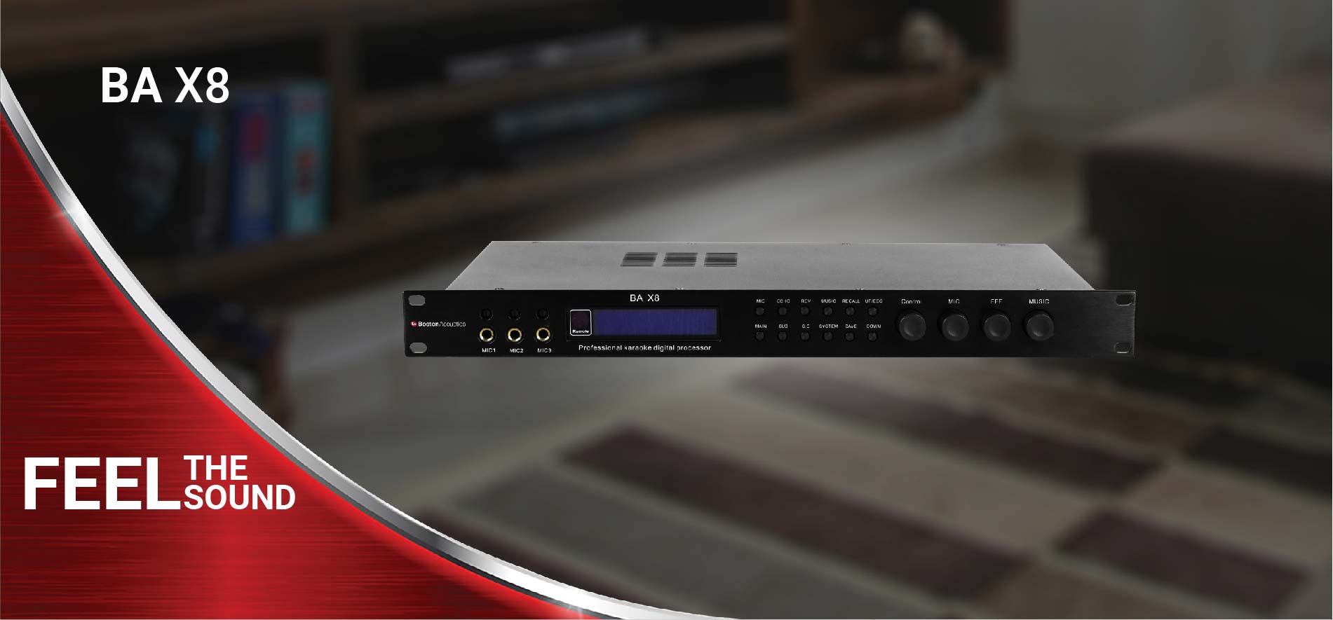 Vang số Boston Acoustics BA X8 