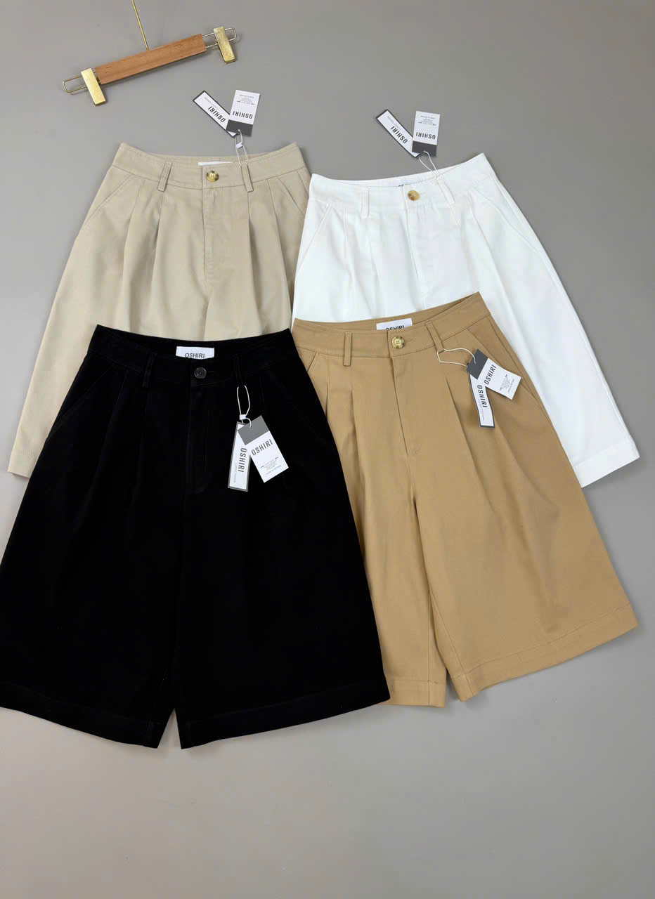 E401 QUẦN KAKI LỠ OSHIRI 4 MÀU