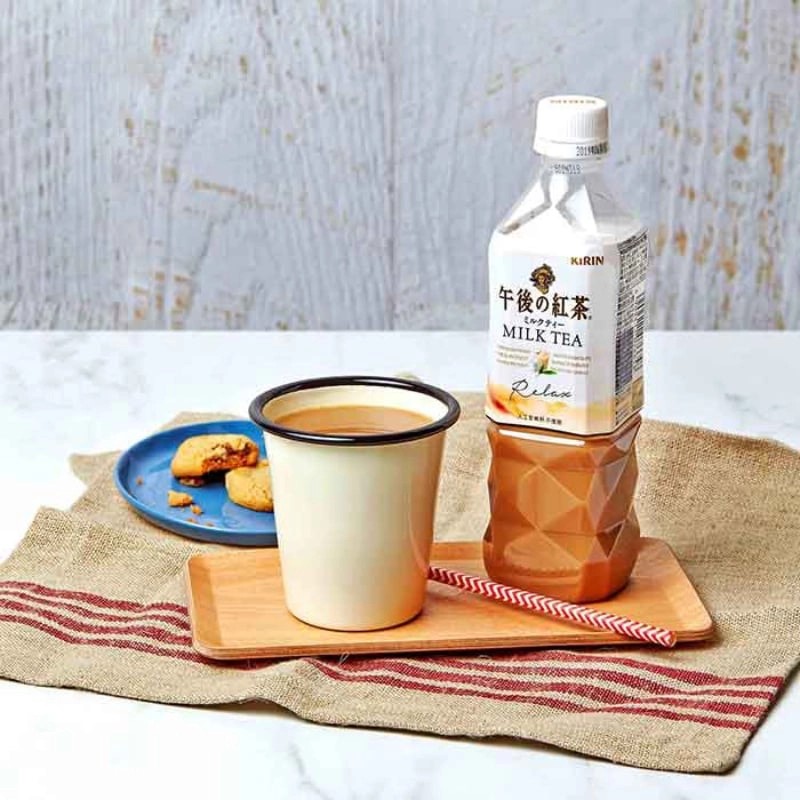 2 CHAI TRÀ SỮA NHẬT BẢN 500ml