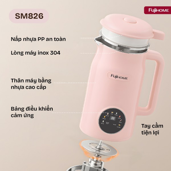 Máy làm sữa hạt đa năng SM826_thumbnail_5
