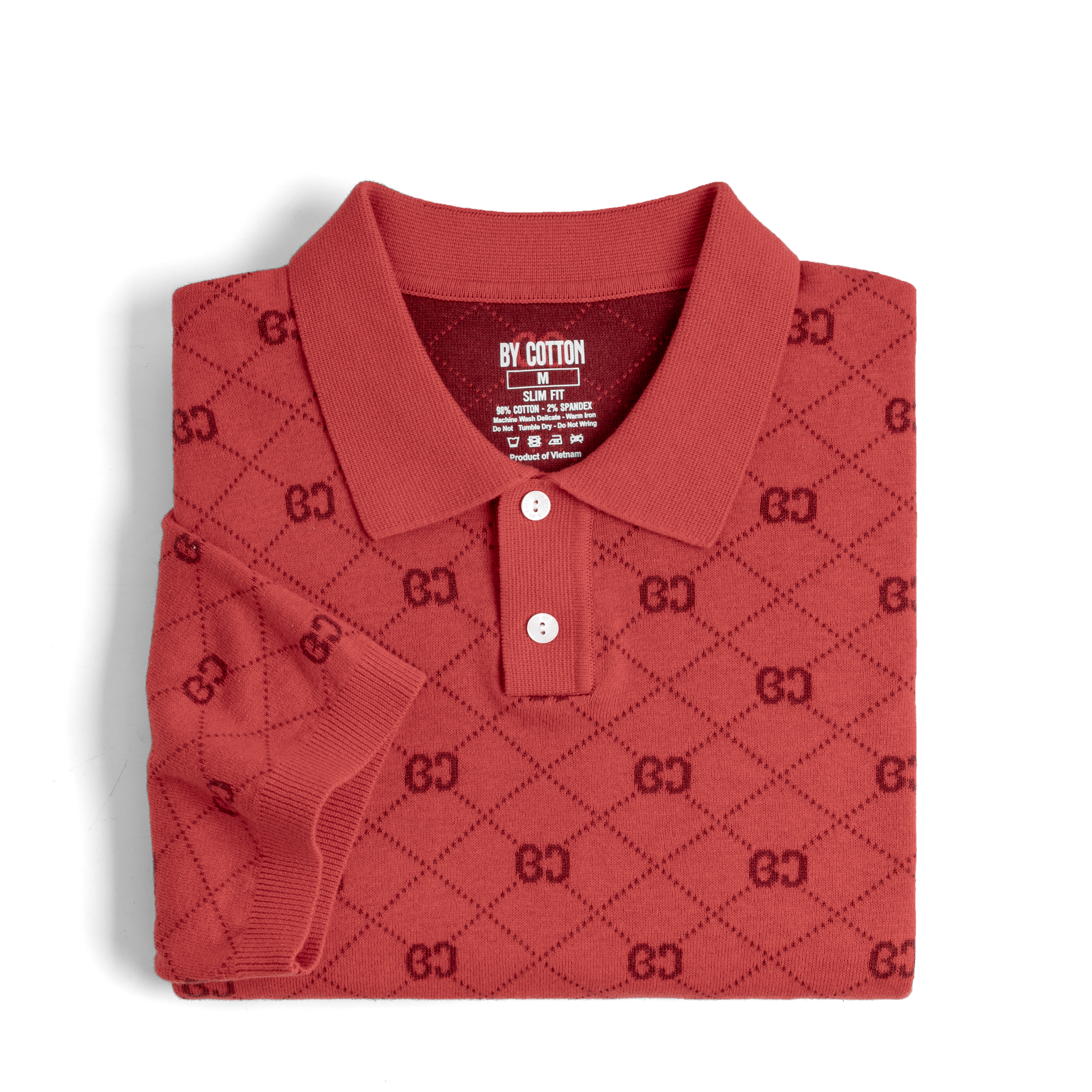 Áo Polo Nam Dệt Kim By Cotton Monogram_thumbnail_35
