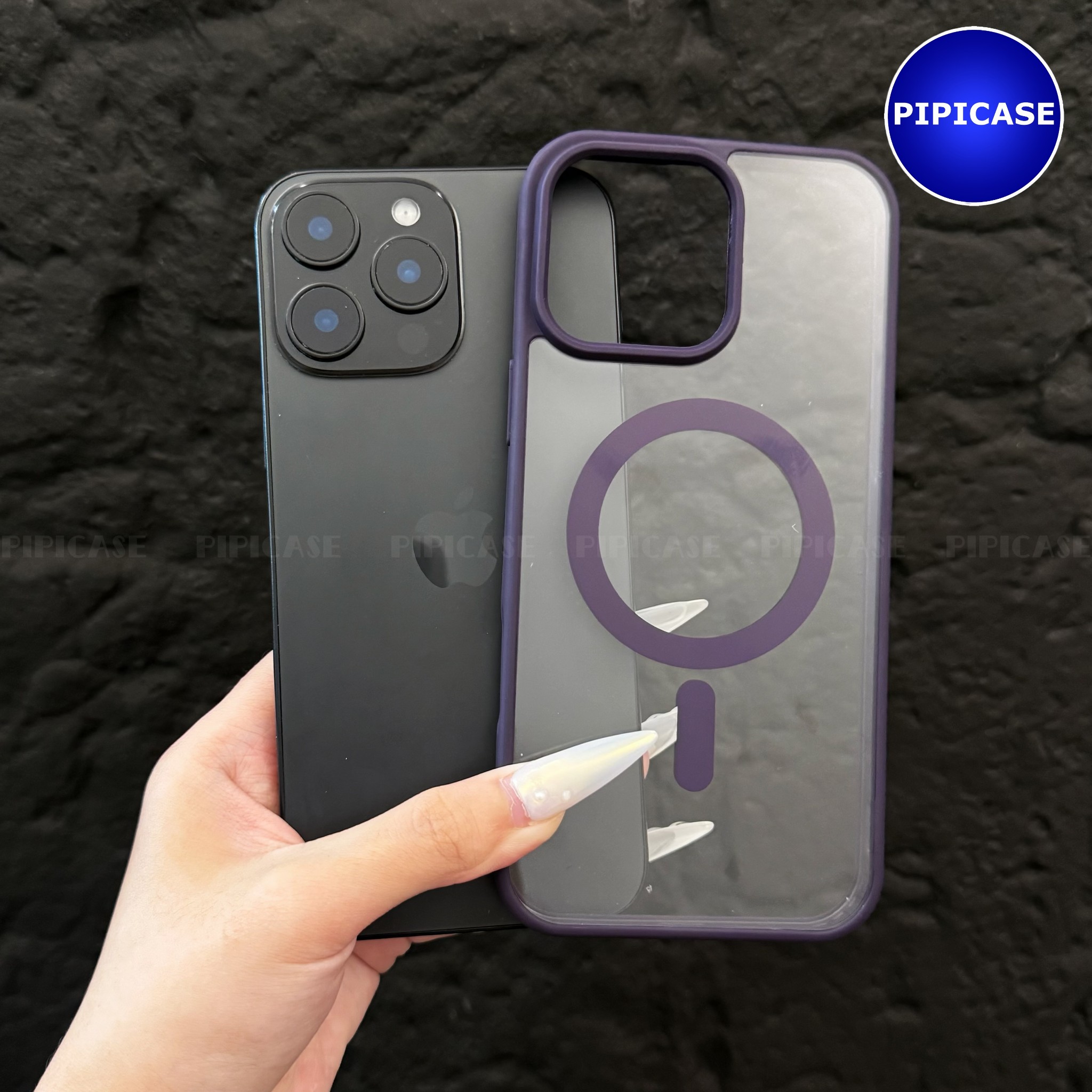 Ốp Lưng iPhone 14 Pro Max - Chic - Tím_thumbnail_6