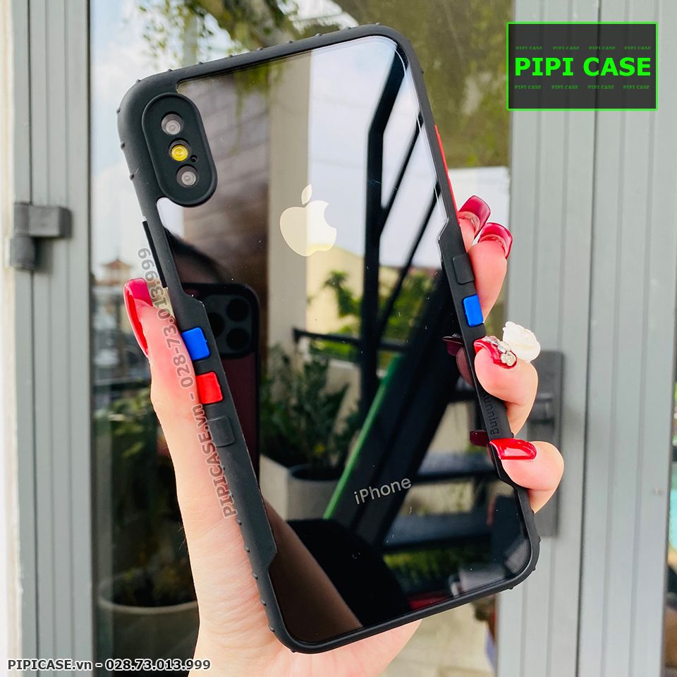 Ốp Lưng iPhone X / XS - Running Man - Đen