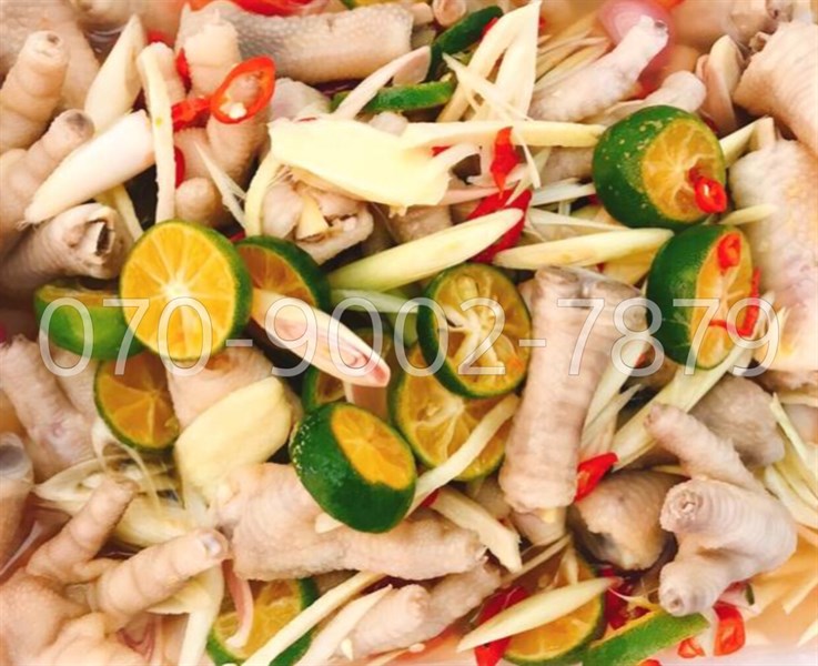 Chân gà ngâm sả tắc ( túi )