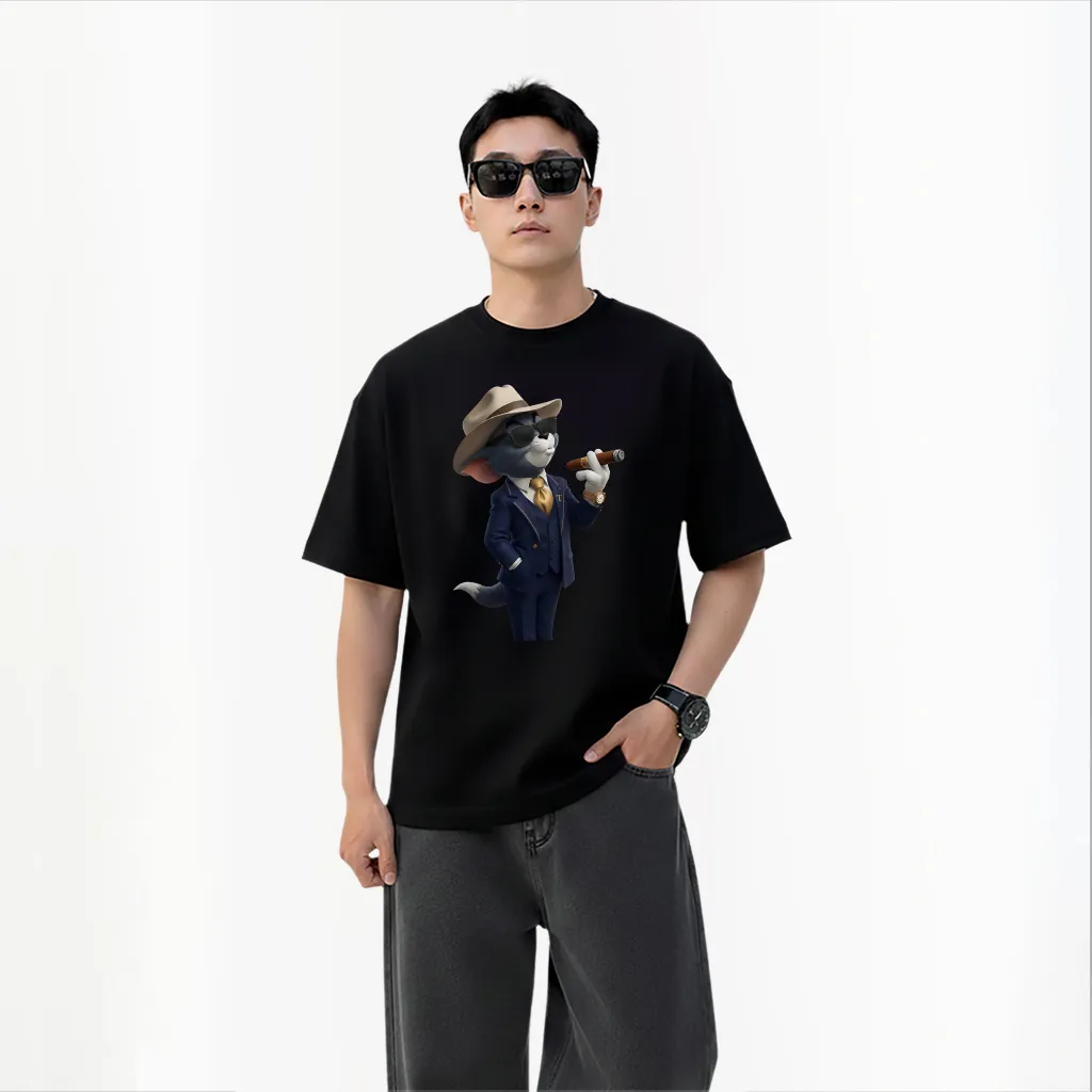 Áo thun form rộng unisex hoạt hình độc đáo TeePrint 3758_thumbnail_3