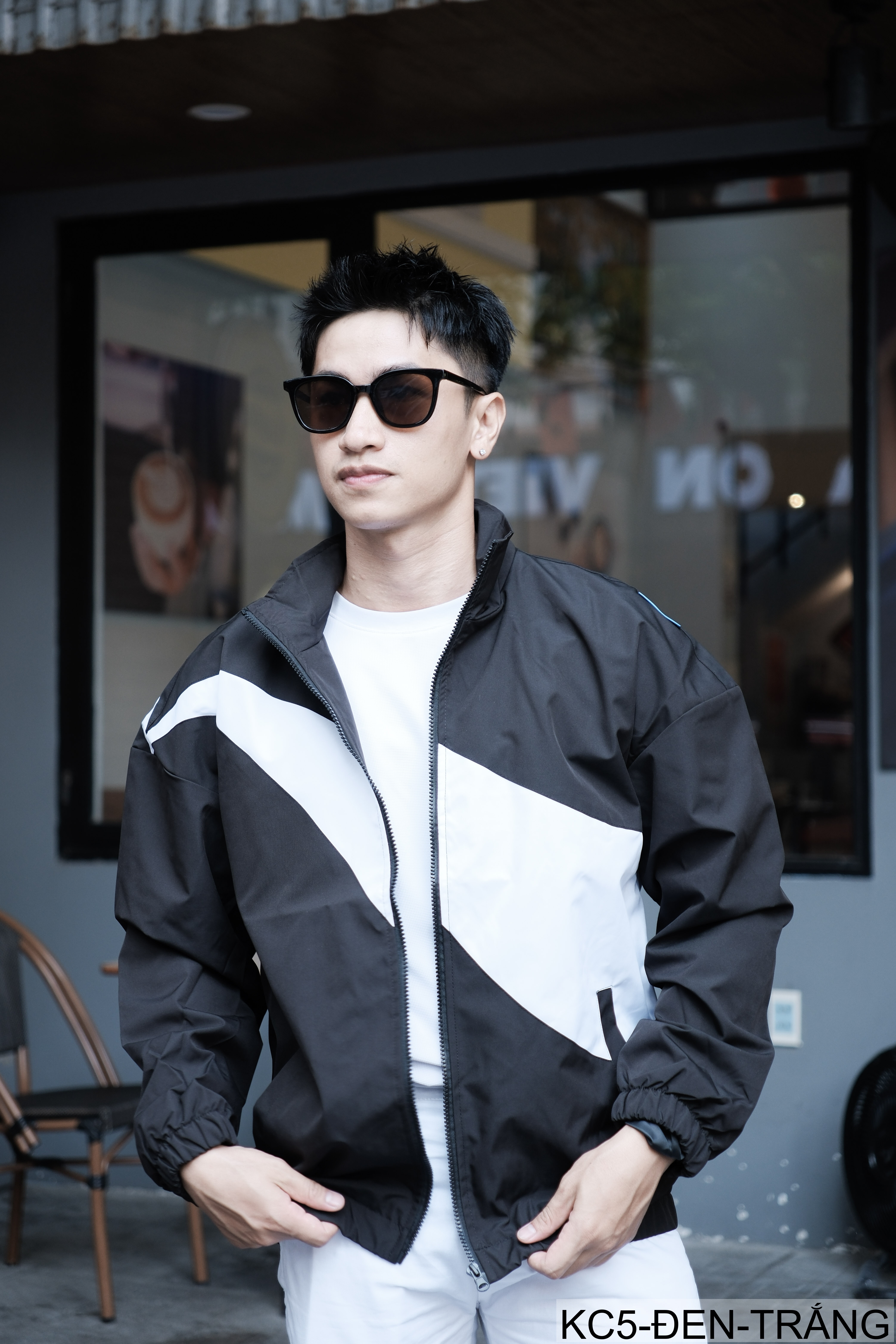 KC5 - Áo jacket nam phối màu thời trang xuân thu chống gió dễ phối đồ_thumbnail_3