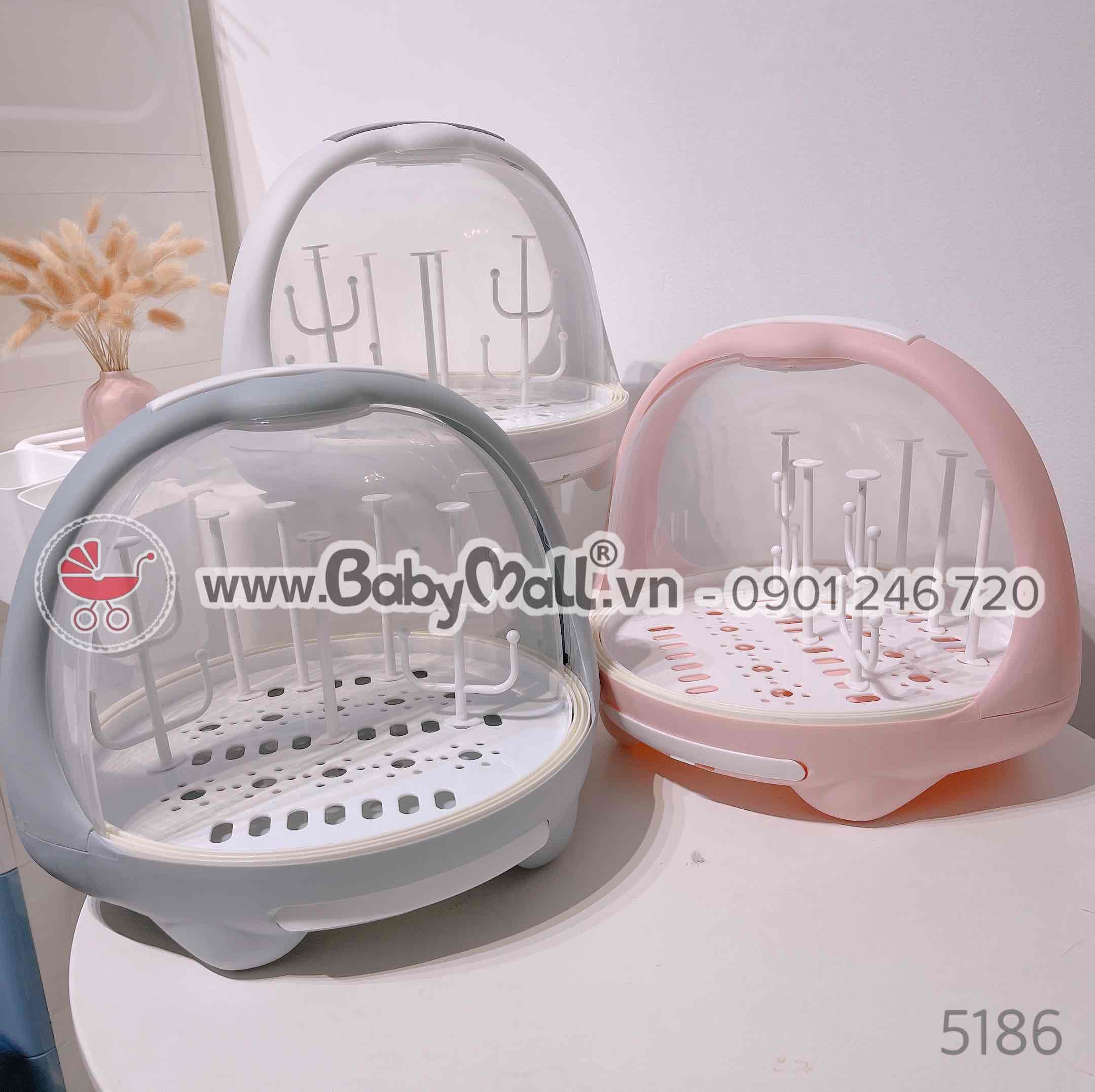 Giá úp bình sữa hình phi thuyền SASA