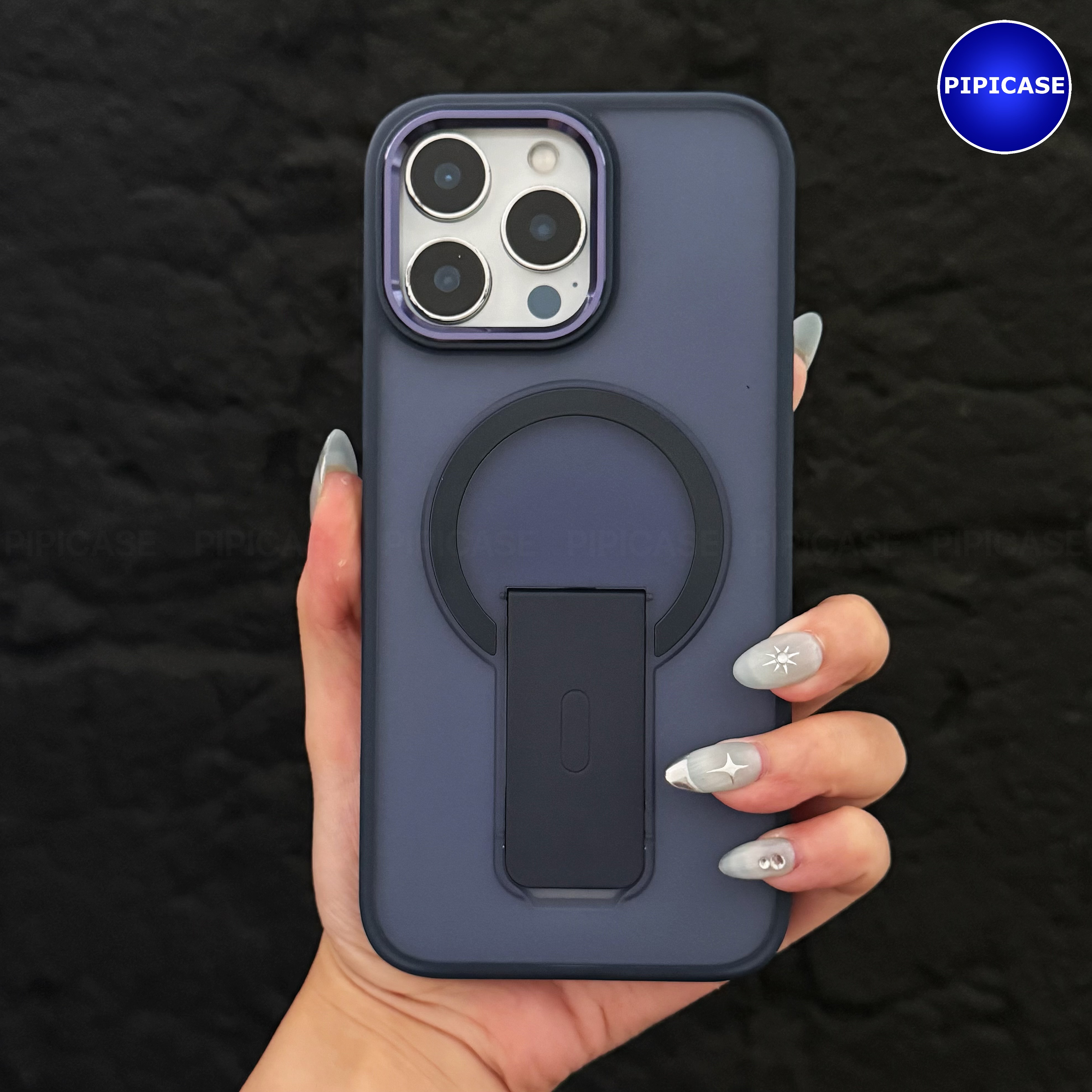 Ốp Lưng iPhone 16 Pro Max - Quin - Xanh Dương_thumbnail_1