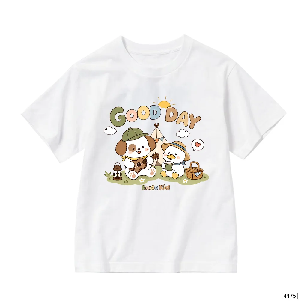 Áo thun trẻ em gấu con Good day Kado 4175_thumbnail_8