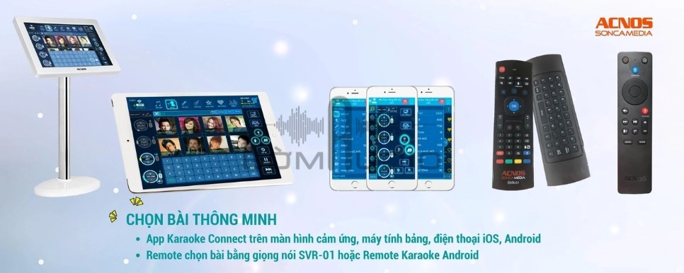 Chọn bài bằng giọng nói cực nhanh