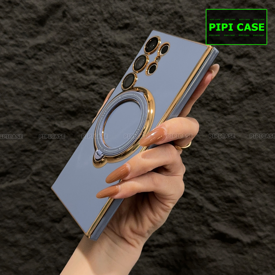 Ốp Lưng Samsung S22 Ultra 5G - Vip - Xám