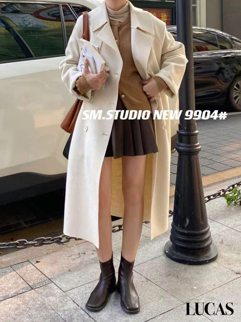 Áo khoác sm cổ vest tay dài dáng dài basic 9904_thumbnail_12