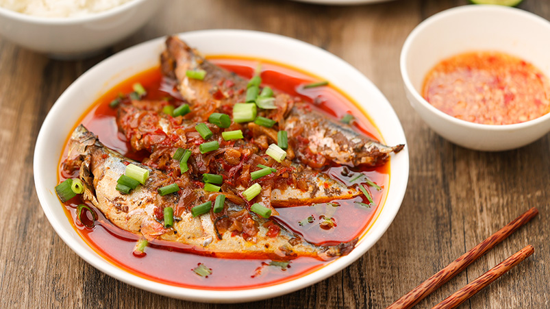 Công Thức Cá Nục Kho Mật Mía
