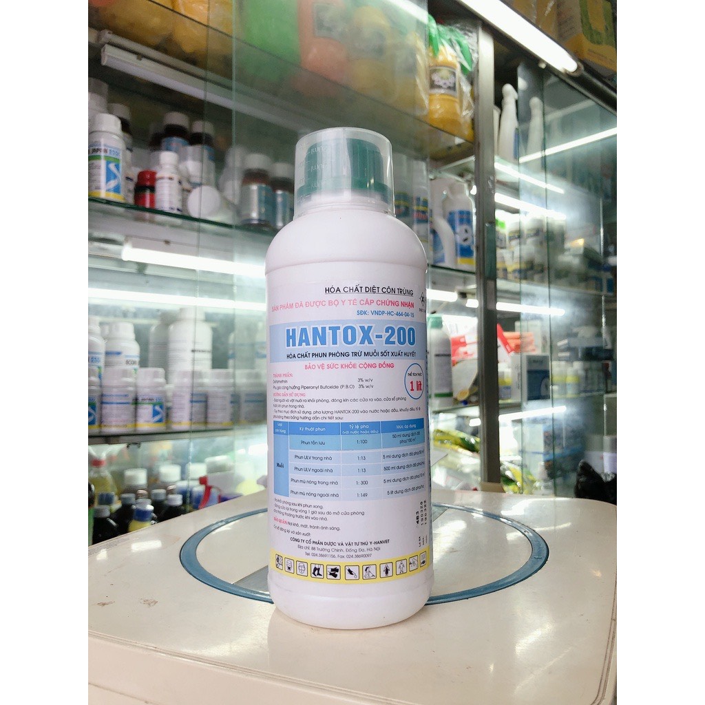 Thuốc diệt côn trùng Hantox 200 Y Tế 1 Lít