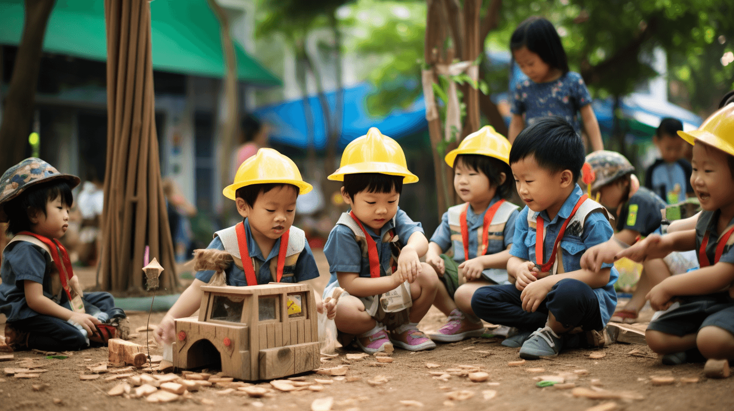 Phương Pháp Giảng Dạy Sáng Tạo: Học Hỏi Qua Trò Chơi tại Creative Preschool