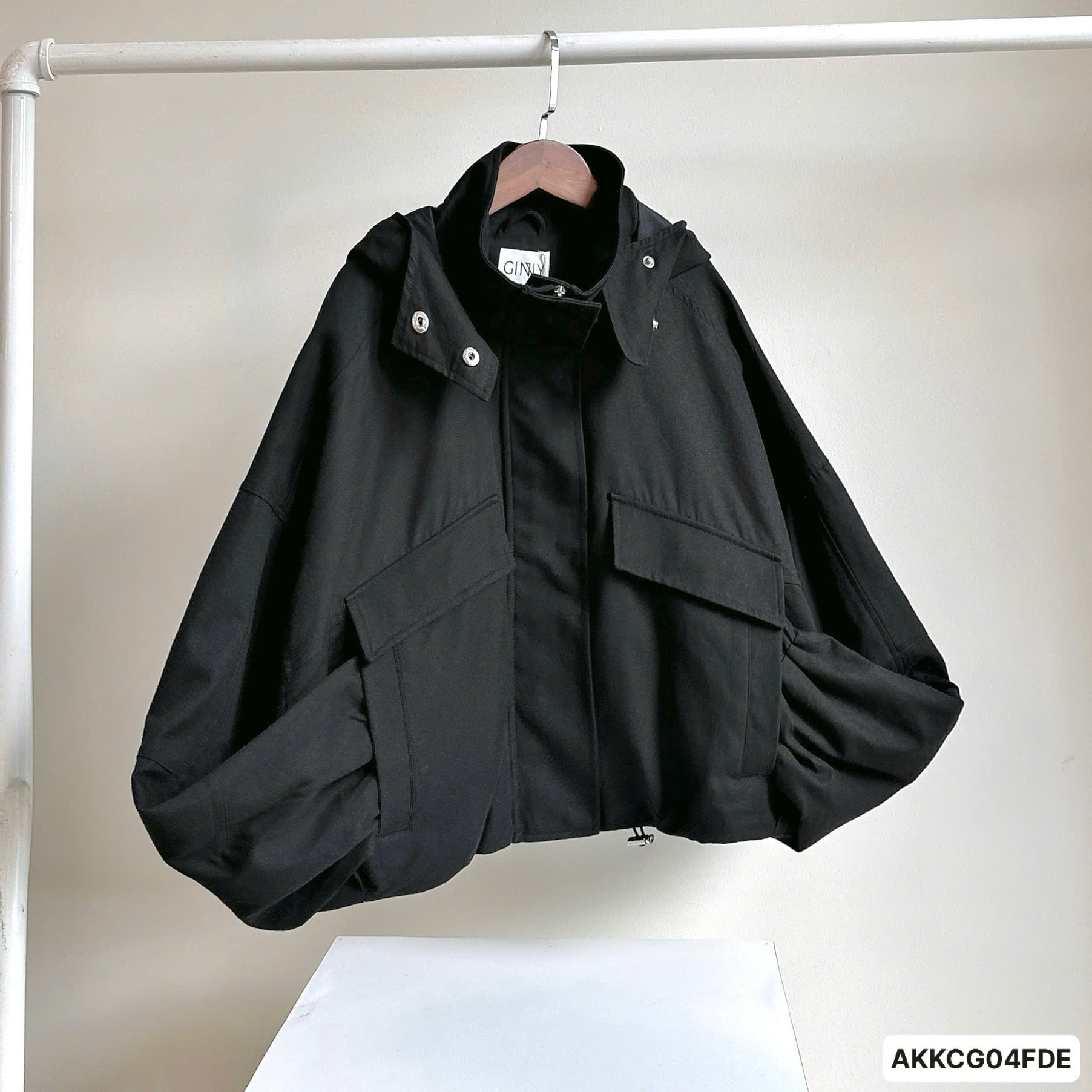 Áo khoác kaki Bear CG-04 - Croptop