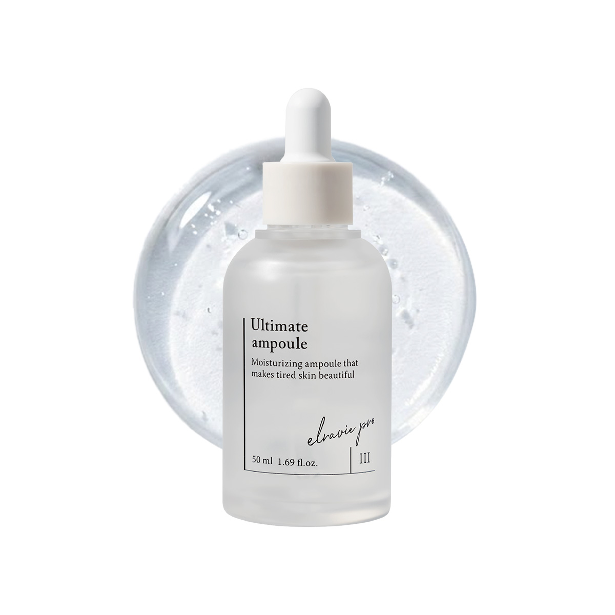 Tinh Chất Dưỡng Chuyên Sâu Cho Da Giúp Da Mềm Mịn Tăng Độ Đàn Hồi Elravie Pro Ultimate Ampoule 50ml