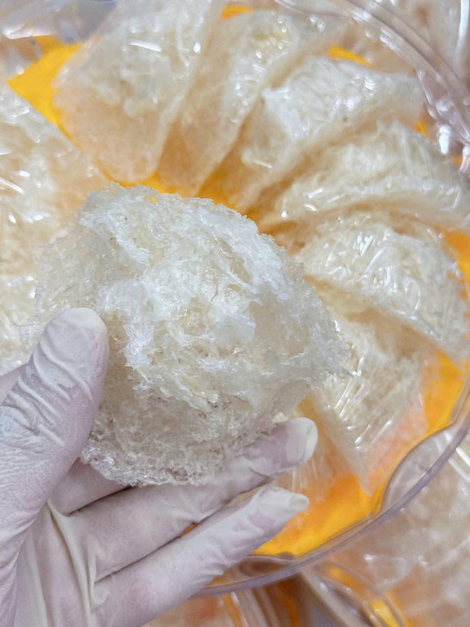 [S35] YẾN XƠ MƯỚP ĐẮP ĐẦU CHÂN- HỘP 50GR