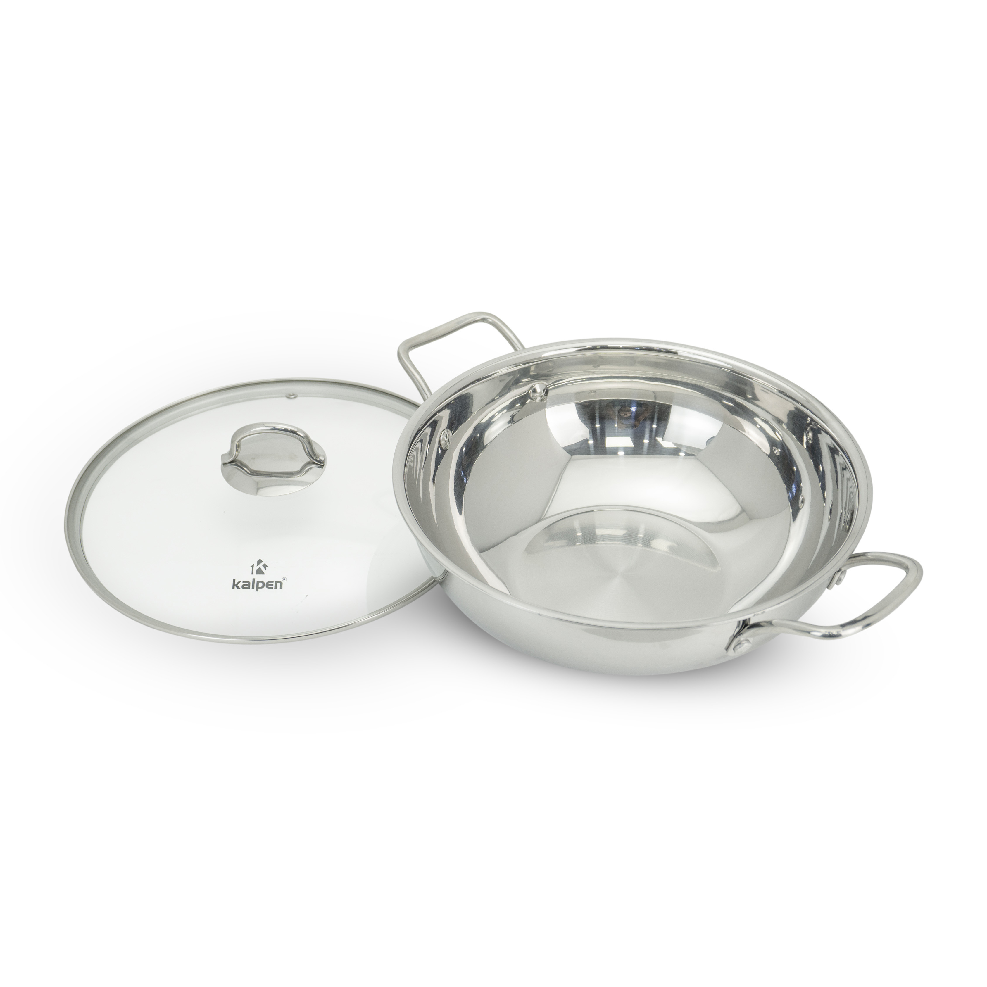 Chảo xào Inox 304 liền khối, có vung kính_thumbnail_2