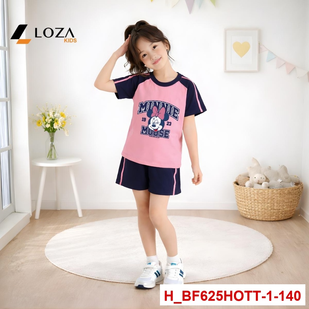 [XẢ KHO] Set bộ thun phối bé trai, bé gái lẻ size size từ 15-40kg - Loza Kids XABF01_thumbnail_26