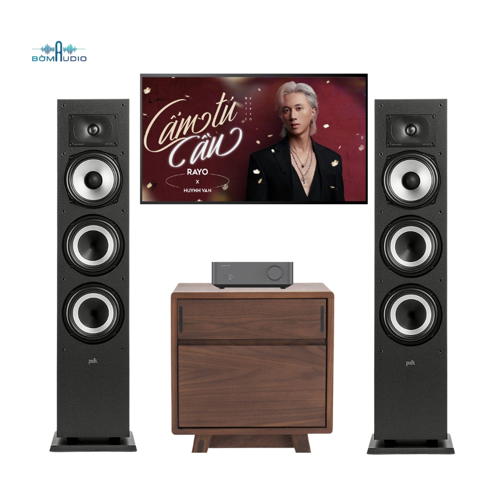 Combo Amply WIIM VIBELINK AMP + Loa Cột POLK AUDIO MONITOR XT60 – B445_thumbnail_0