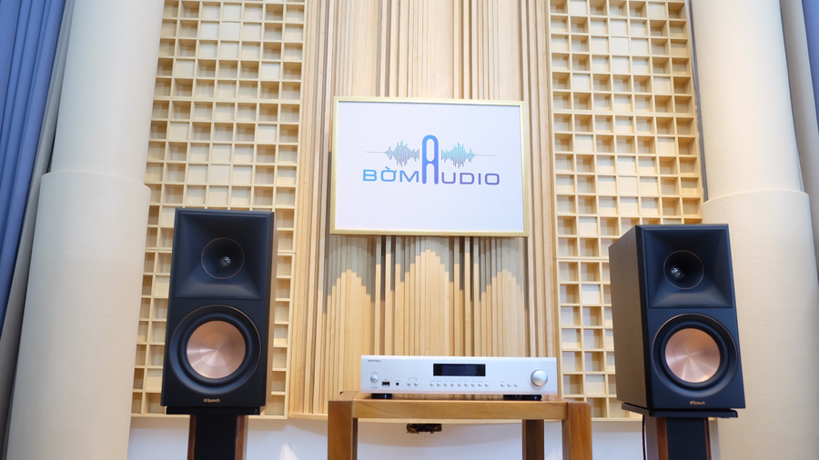 Hình ảnh chụp thực tế Combo Amply Rotell A12MK II + Klipsch 600M II