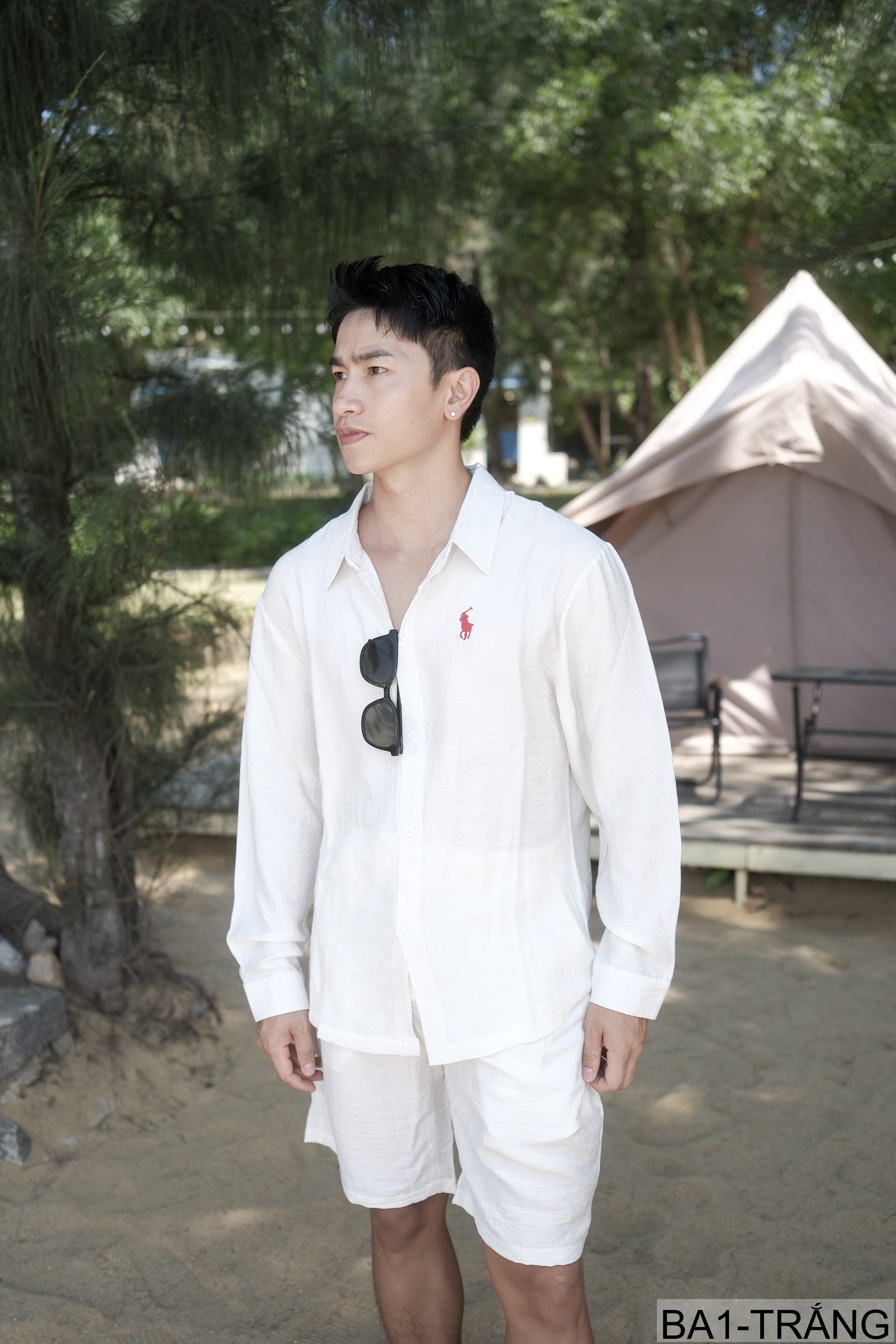 BA1 - Áo sơ mi nam dài tay mùa hè form rộng, chất polyester thoáng mát, phong cách thanh lịch năng động_thumbnail_7