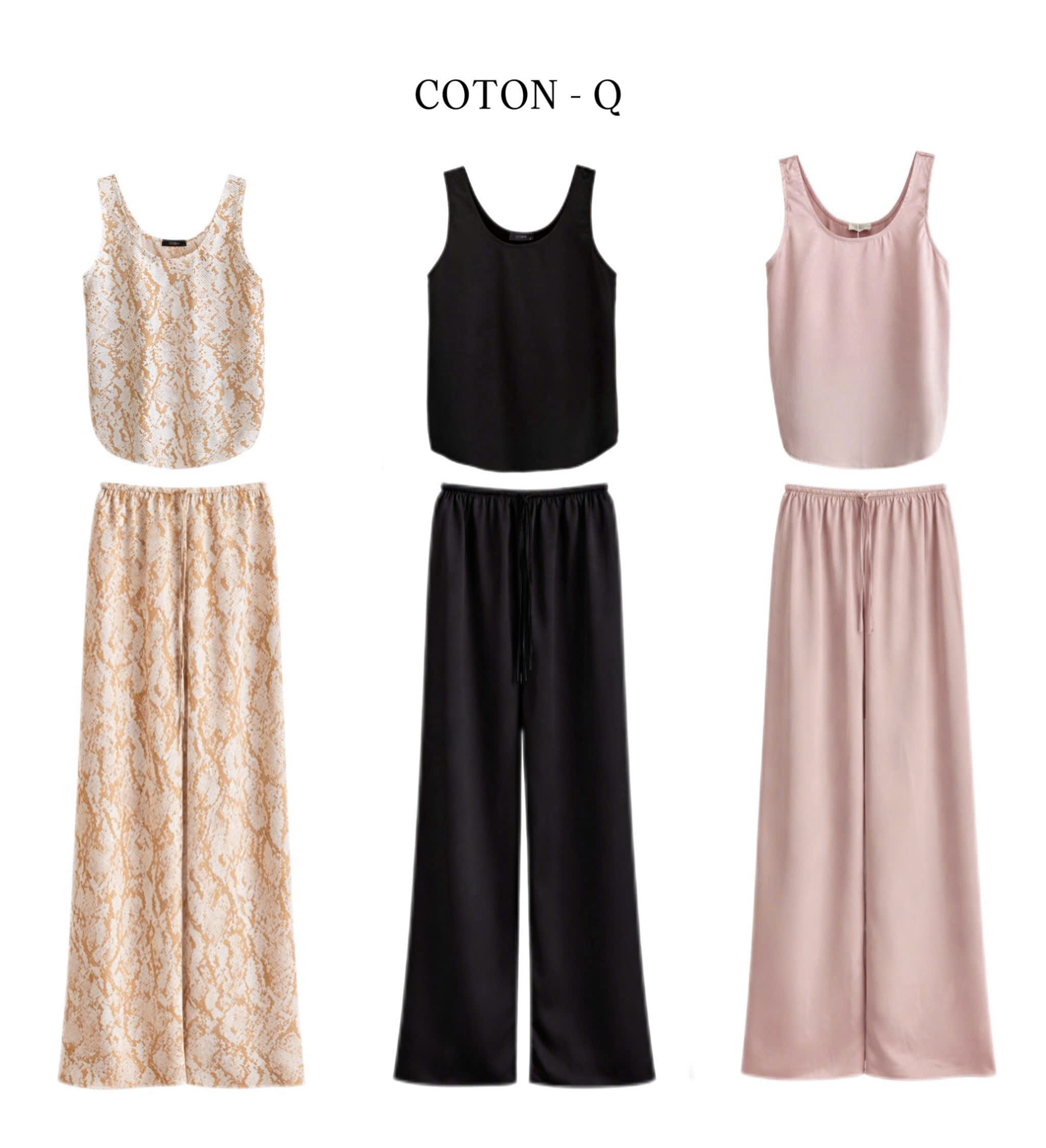 HJ67 - Set áo lụa + quần ( VẰN )