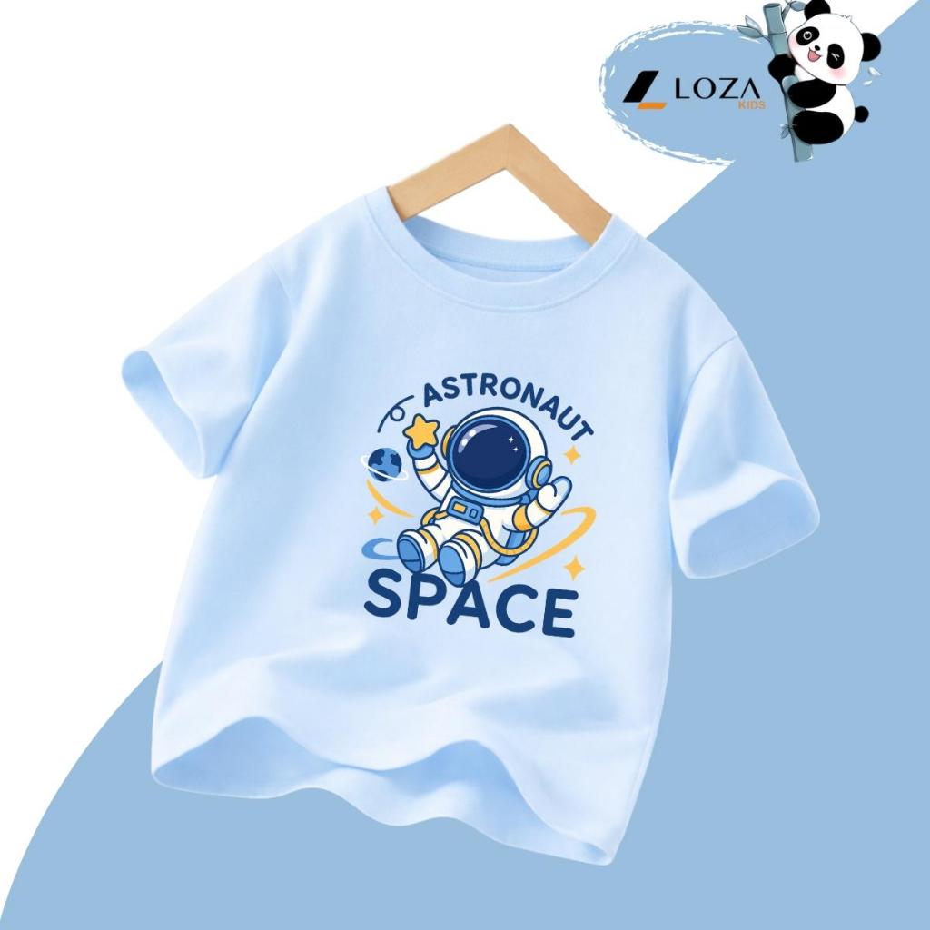 [XẢ KHO SIZE 160] Áo phông cho bé trai chất liệu thun cotton mềm mát từ 35-40kg - Loza Kids XA00011_thumbnail_28