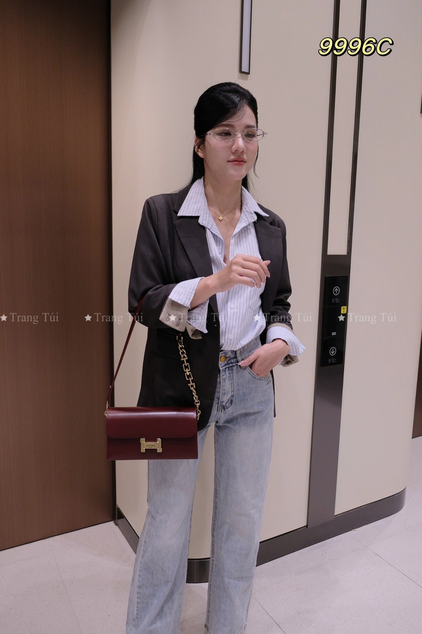 Túi CEDORA chữ H size23 9996C_thumbnail_8